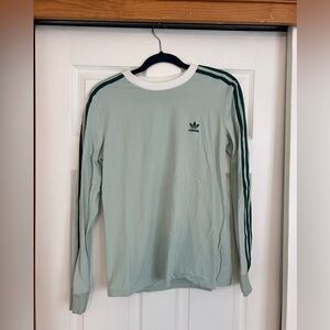 Mint Green Adidas Long-sleeve Shirt